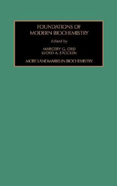 Buy More Landmarks in Biochemistry (English, L. a. Stocken | M. G. Ord) โ BookShops.in