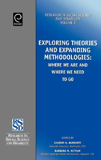 Buy Exploring Theories and Expanding Methodologies (English, Sharon N. Barnartt | Barbara Altman) — BookShops.in