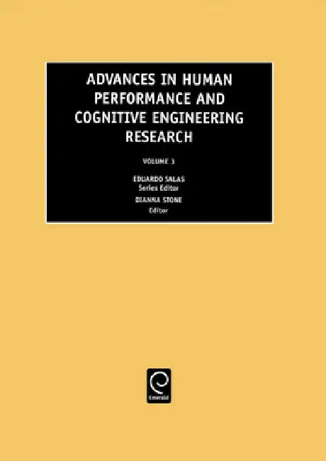 Buy Advances in Human Performance and Cognitive Engineering Research (English, Michael Kaplan | Eduardo Salas) — BookShops.in