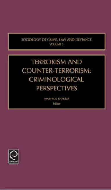 Buy Terrorism and Counter-Terrorism (English, Mathieu Deflem) — BookShops.in