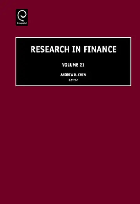 Buy Research in Finance (English, Andrew H. Chen) — BookShops.in