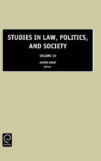 Buy Studies in Law, Politics and Society (English, Austin Sarat) — BookShops.in