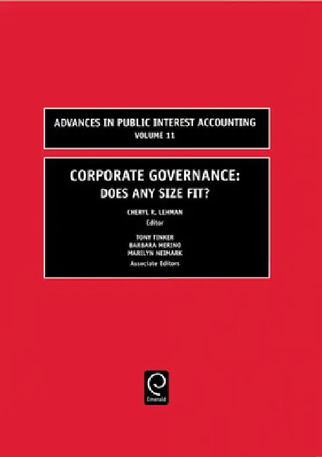 Buy Corporate Governance (English, Cheryl R. Lehman | Barbara Dubis Merino | Marilyn Neimark) — BookShops.in