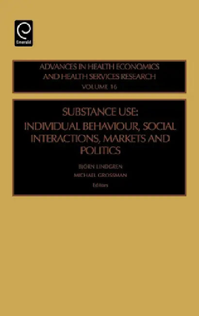 Buy Substance Use (English, B. Lindgren | Michael Grossman) — BookShops.in
