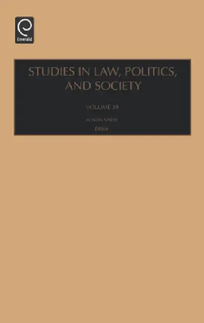 Buy Studies in Law, Politics, and Society (English, Austin Sarat) — BookShops.in