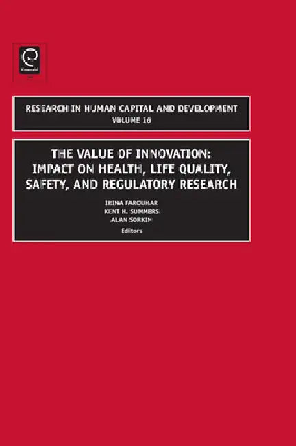 Buy Value of Innovation (English, Irina Farquhar | Kent Summers | Alan L. Sorkin) — BookShops.in