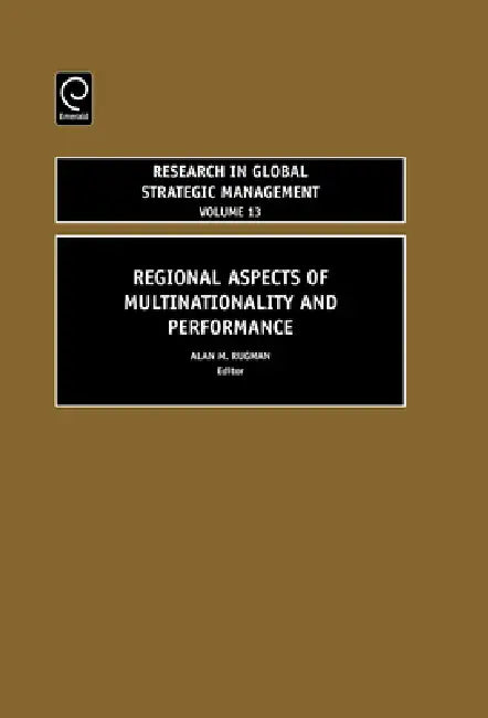 Buy Regional Aspects of Multinationality and Performance (English, Alan M. Rugman) — BookShops.in