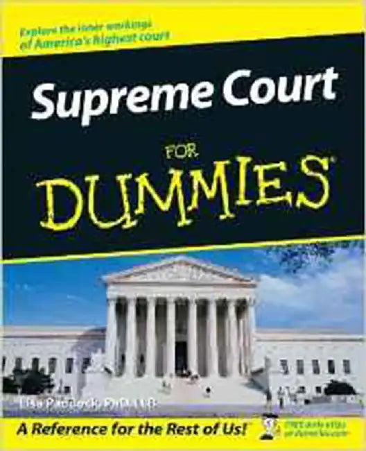 Buy Supreme Court For Dummies (English, Lisa Paddock) — BookShops.in