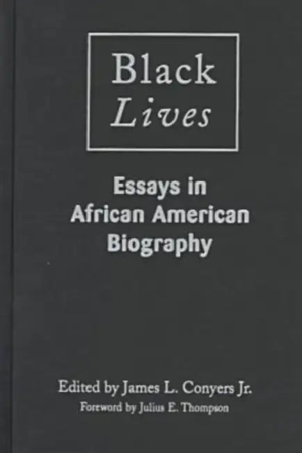 Buy Black Lives (English, James L. Conyers) โ BookShops.in