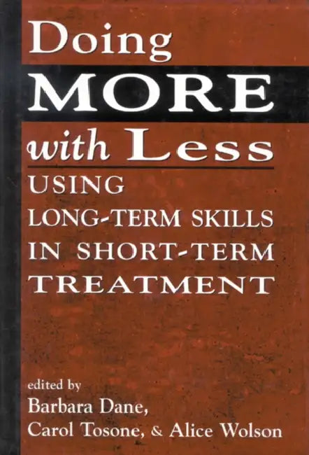 Buy Doing More with Less (English, Barbara Dane | Carol Tosone | Alice Wolson) — BookShops.in