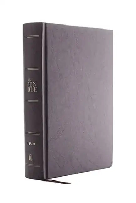 Buy The Niv, Open Bible, Hardcover, Gray, Red Letter Edition, Comfort Print (English) โ BookShops.in
