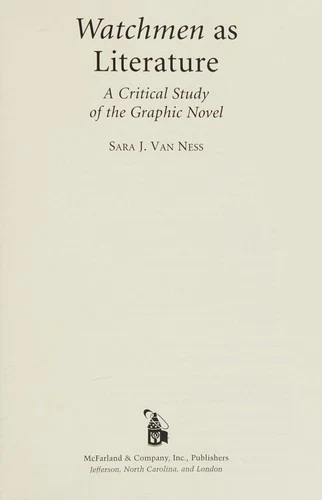 Buy Watchmen as Literature (English, Sara J. Van Ness) — BookShops.in