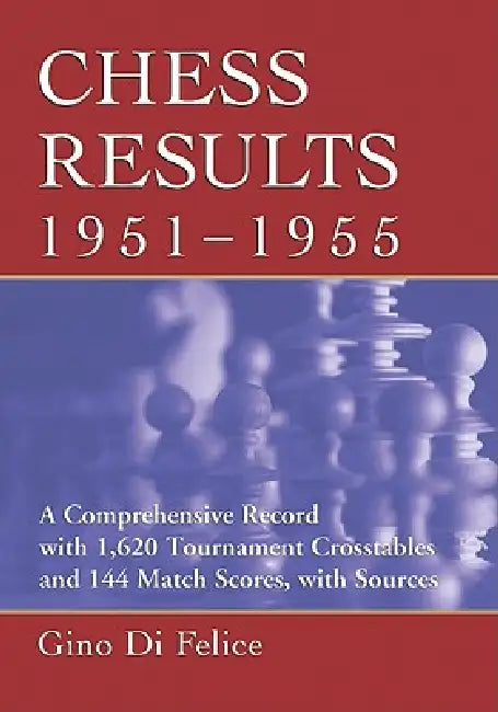Buy Chess Results, 1951-1955 (English, Gino Di Felice) — BookShops.in