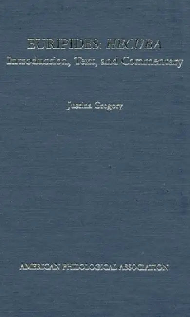 Buy Euripides (English, Euripides | Justina Gregory) — BookShops.in