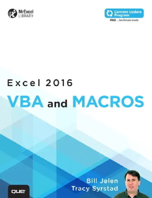 Buy Excel 2016 VBA and Macros (English, Bill Jelen | Tracy Syrstad) — BookShops.in