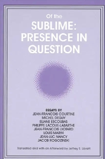 Buy Of the Sublime (English, Jeffrey S. Librett) — BookShops.in