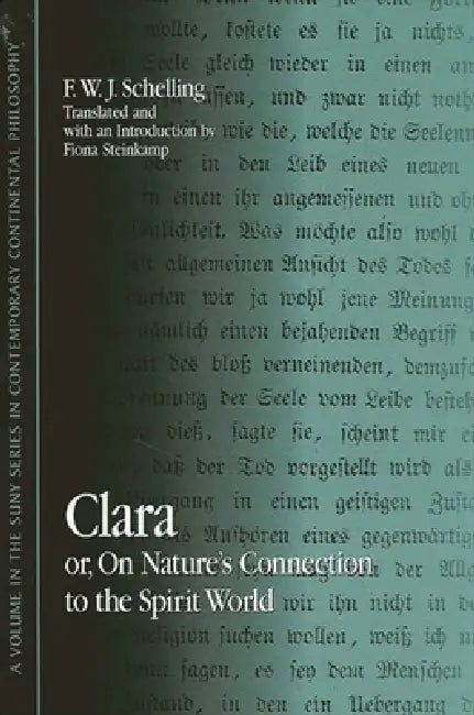 Buy Clara (English, F. W. J. Schelling | Fiona Steinkamp | Fiona Steinkamp) — BookShops.in