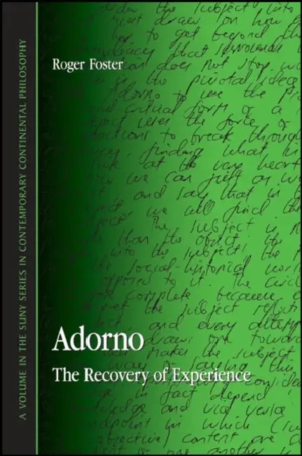Buy Adorno (English, Roger Foster) โ BookShops.in