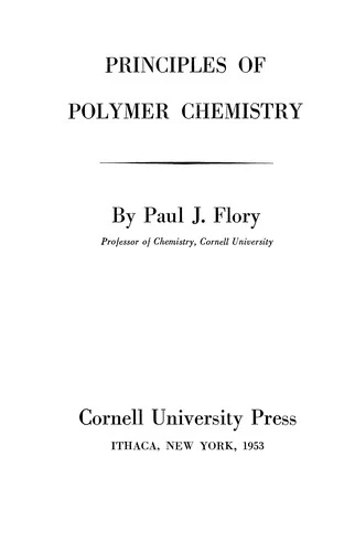 Buy Principles of Polymer Chemistry (English, Jr. Flory Paul J.) — BookShops.in