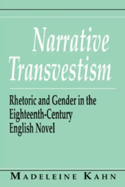 Buy Narrative Transvestism (English, Madeleine Kahn) — BookShops.in