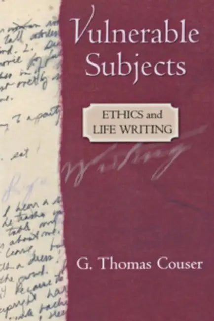 Buy Vulnerable Subjects (English, G. Thomas Couser) — BookShops.in