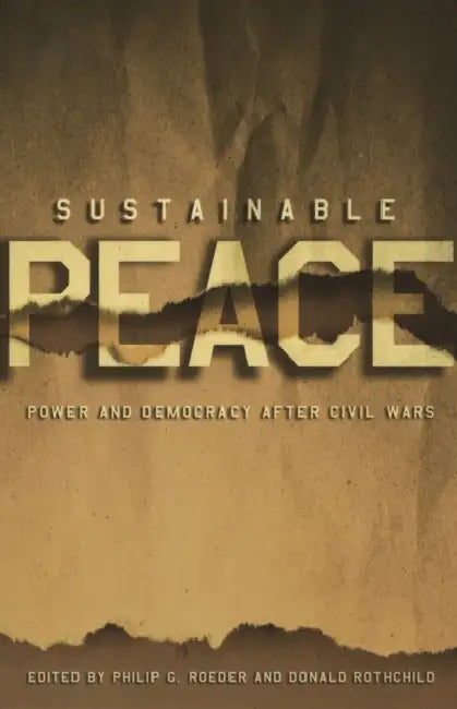 Buy Sustainable Peace (English, Philip G. Roeder | Donald Rothchild) — BookShops.in