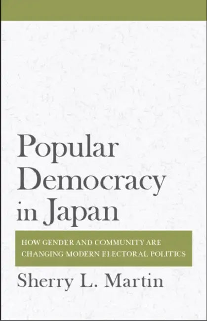 Buy Popular Democracy in Japan (English, Sherry L. Martin) — BookShops.in