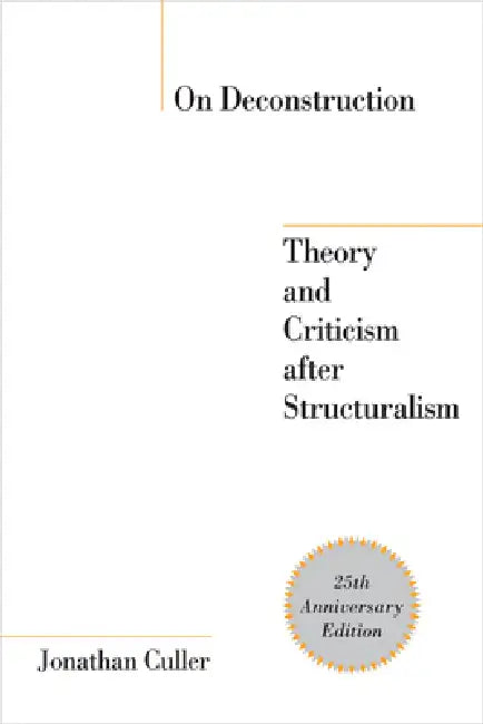 Buy On Deconstruction (English, Jonathan Culler) โ BookShops.in