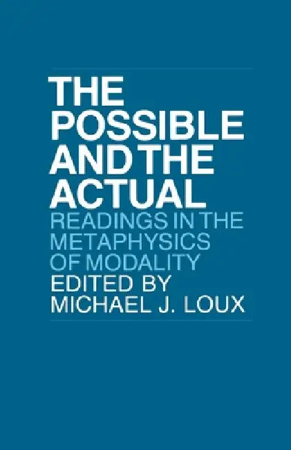 Buy Possible and the Actual (English, Michael Loux) — BookShops.in