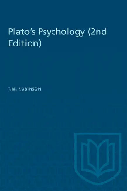 Buy Plato's Psychology (2nd Edition) (English, T. M. Robinson) — BookShops.in