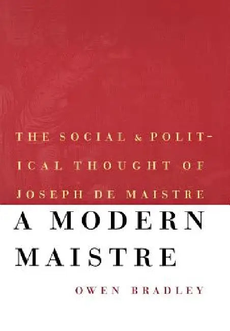 Buy A Modern Maistre (English, Owen Bradley) — BookShops.in