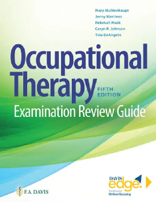 Buy Occupational Therapy Examination Review Guide (English, Mary Muhlenhaupt | Jenny Martínez | Rebekah Mack) — BookShops.in