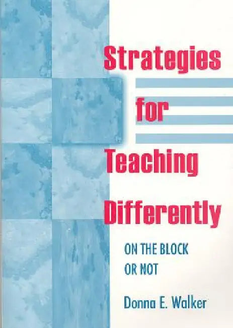 Buy Strategies for Teaching Differently (English, Donna E. Walker Tileston) โ BookShops.in
