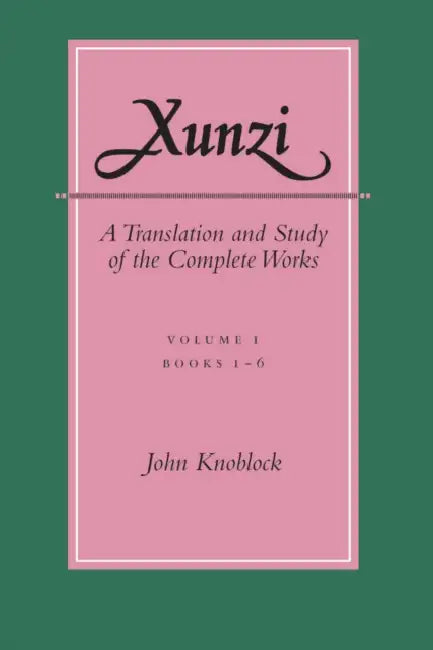 Buy Xunzi (English, John Knoblock) — BookShops.in