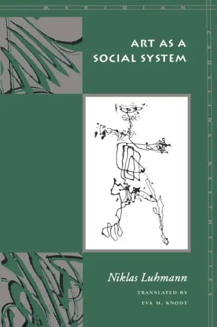 Buy Art as a Social System (English, Niklas Luhmann | Eva M. Knodt) — BookShops.in