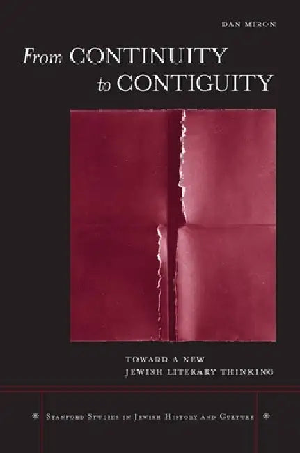 Buy From Continuity to Contiguity (English, Dan Miron) — BookShops.in
