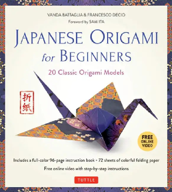 Buy Japanese Origami for Beginners Kit (English, Vanda Battaglia) — BookShops.in