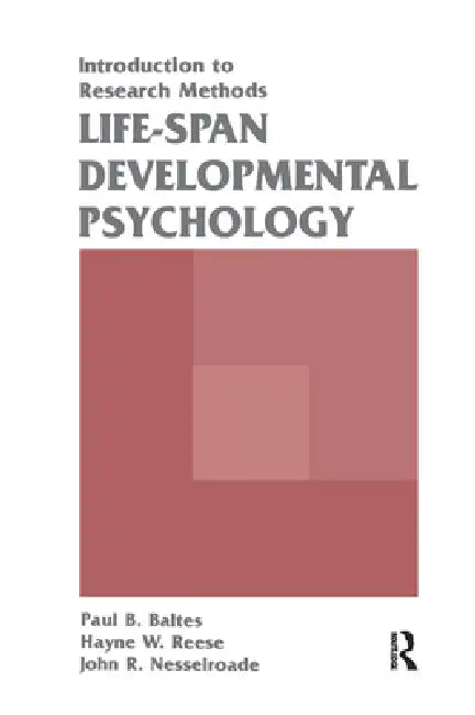 Buy Life-span Developmental Psychology (English, Paul B. Baltes | Hayne W. Reese | John R. Nesselroade) — BookShops.in