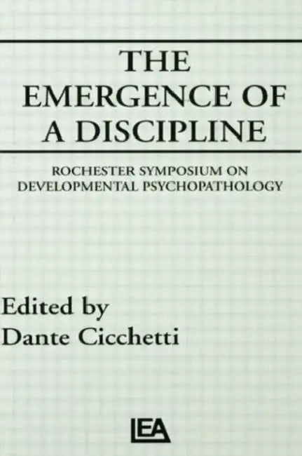 Buy The Emergence of A Discipline (English, Dante Cicchetti) — BookShops.in