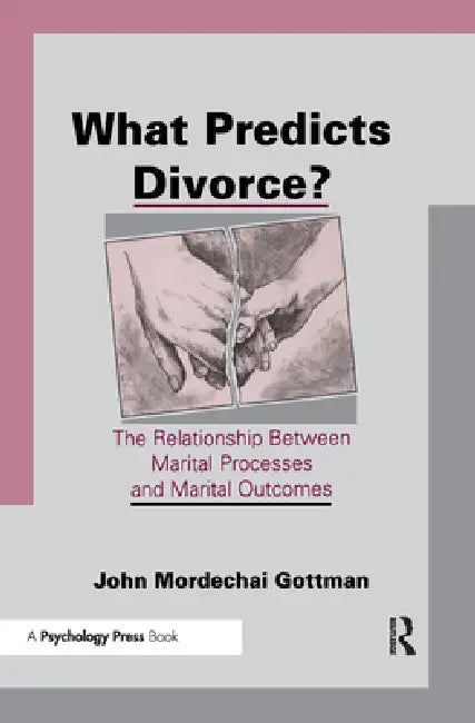 Buy What Predicts Divorce? (English, John Mordechai Gottman) — BookShops.in