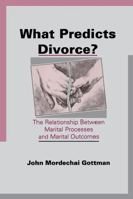 Buy What Predicts Divorce? (English, John Mordechai Gottman) — BookShops.in