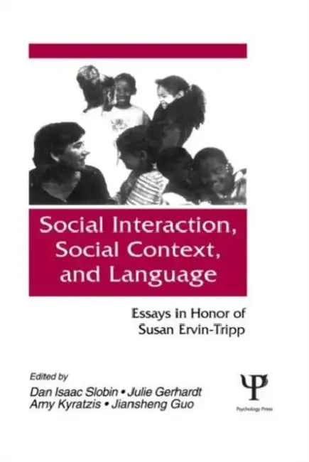 Buy Social interaction, Social Context, and Language (English, Dan Isaac Slobin) — BookShops.in