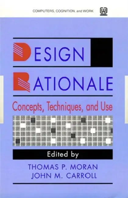 Buy Design Rationale (English, Thomas P. Moran) β BookShops.in