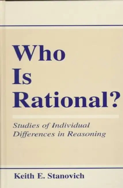 Buy Who Is Rational? (English, Keith E. Stanovich) — BookShops.in