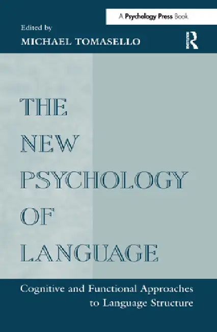 Buy The New Psychology of Language (English, Michael Tomasello) — BookShops.in