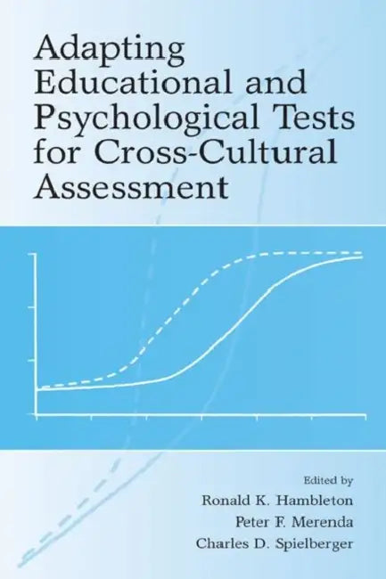 Buy Adapting Educational and Psychological Tests for Cross-Cultural Assessment (English, Ronald K. Hambleton) — BookShops.in