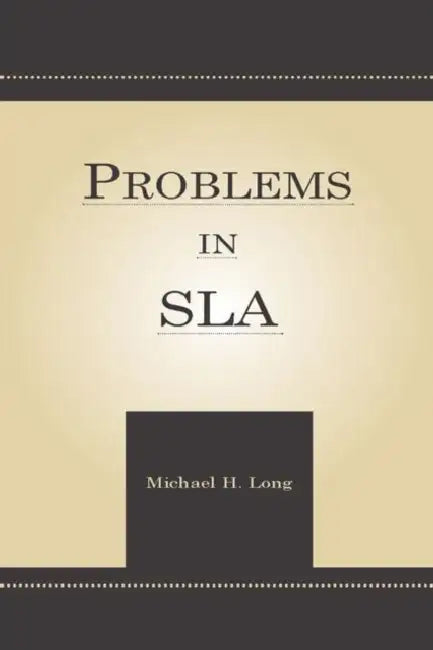 Buy Problems in Second Language Acquisition (English, Michael H. Long) — BookShops.in