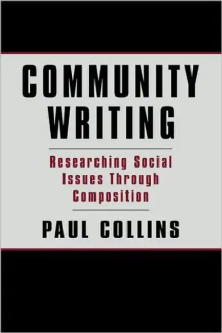 Buy Community Writing (English, Paul S. Collins) — BookShops.in