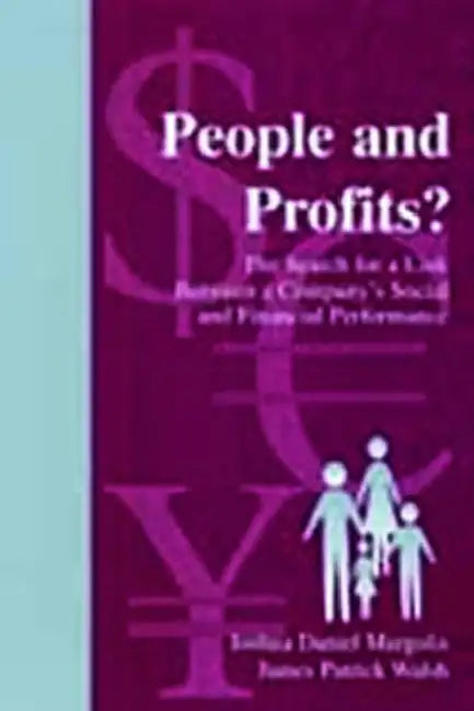 Buy People and Profits? (English, Joshua Daniel Margolis | James P. Walsh) — BookShops.in