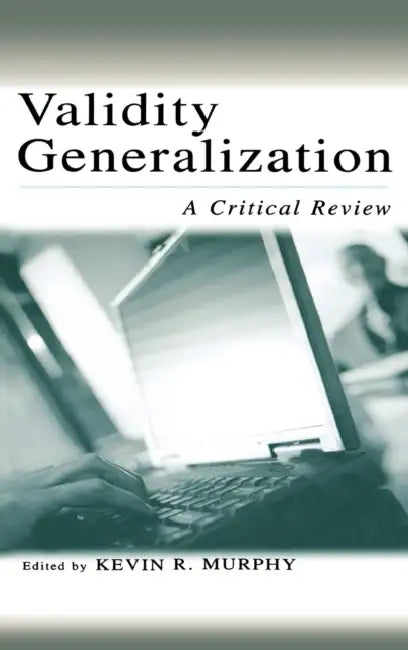 Buy Validity Generalization (English, Kevin R. Murphy) — BookShops.in